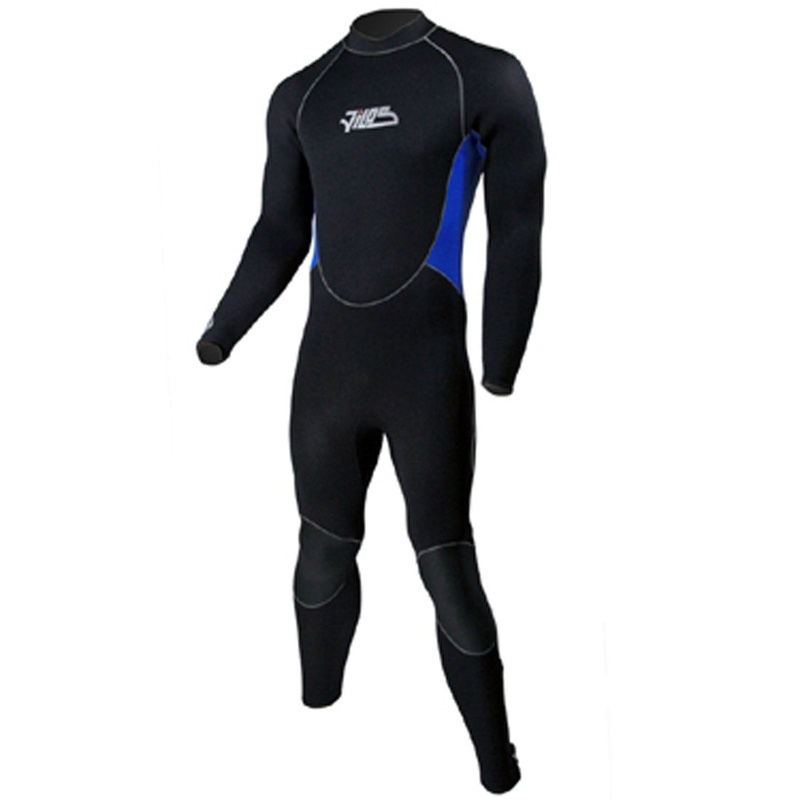 7/5mm Tilos Titanium Semi-Dry Seal Scuba Full Wetsuit 7054