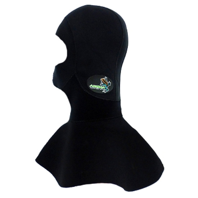 Akona 5/3mm Standard Scuba Diving Hood with Bib AKH202 CLOSEOUT