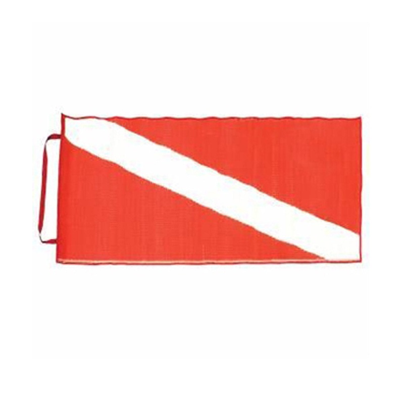Woven Dive Flag Beach/Dive Mat Roll-Up Changing Mat 34" x 70