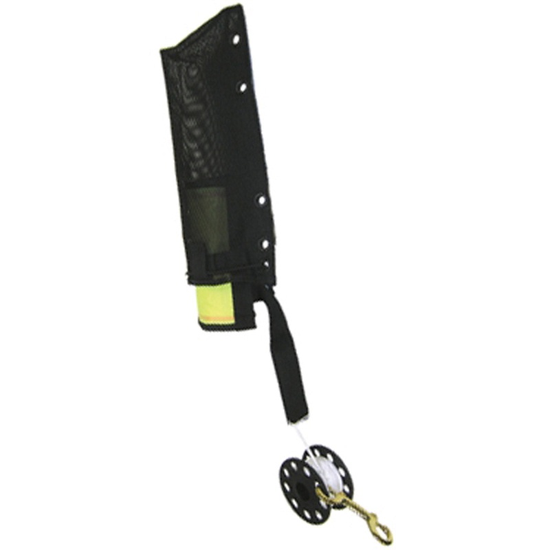 Zeagle Quick Deploy Deluxe Signal Tube w/ Thumb Reel, E-Z Mount Pouch
