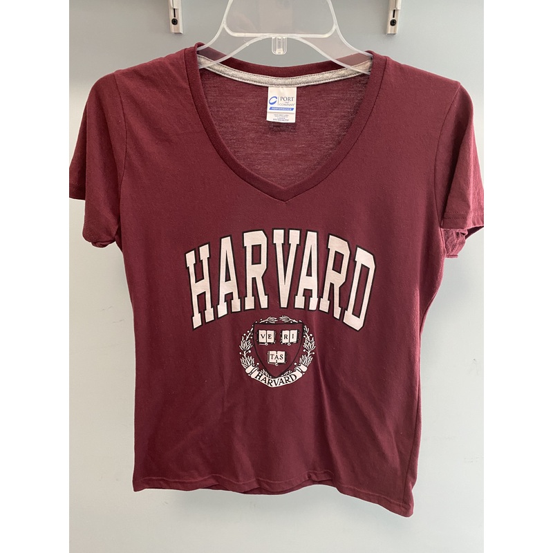 HARVARD Women's Performance V-Neck Tee