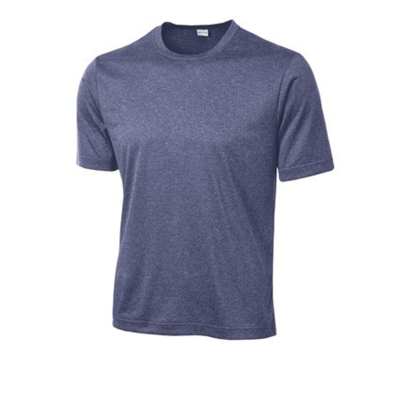 Blue Performance Team T-Shirt with Logos - CRA Swim Team