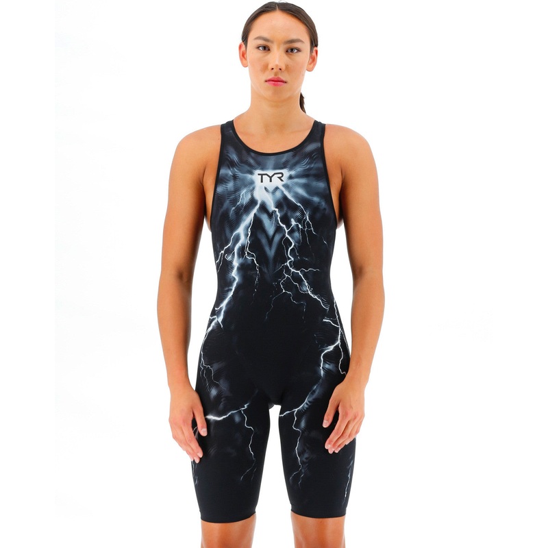 TYR Women's Venzo Phantom Oblivion Open Back Tech Suit