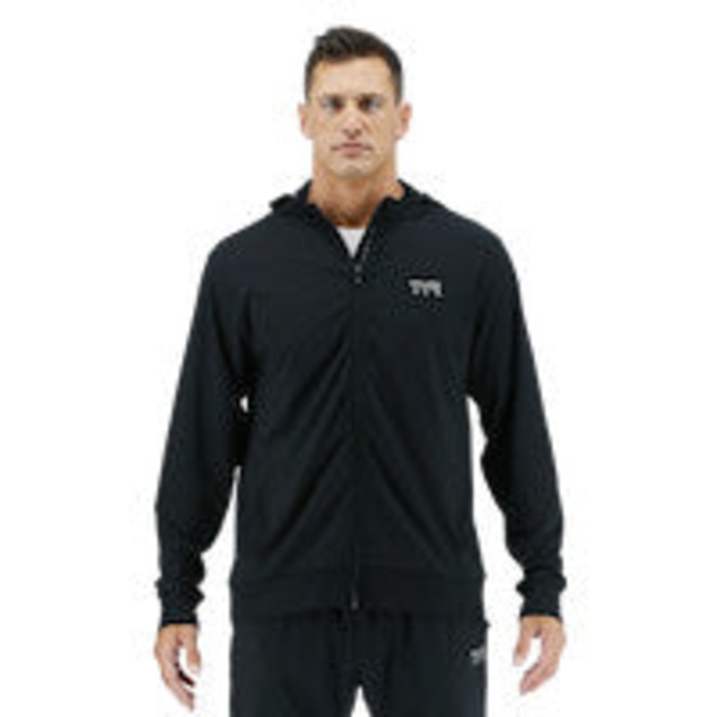 *AVAILABLE IN THE FALL* TYR Men's Tech Full Zip Hoodie in Black with Team Logo and Personalization - YMCA of Greater Boston Sea Dragons