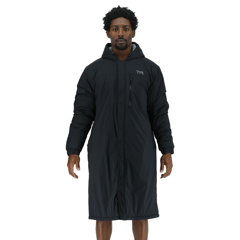 *AVAILABLE IN THE FALL* TYR Tech UNISEX Black Parka with Team Logo and Personalization - YMCA of Greater Boston Sea Dragons