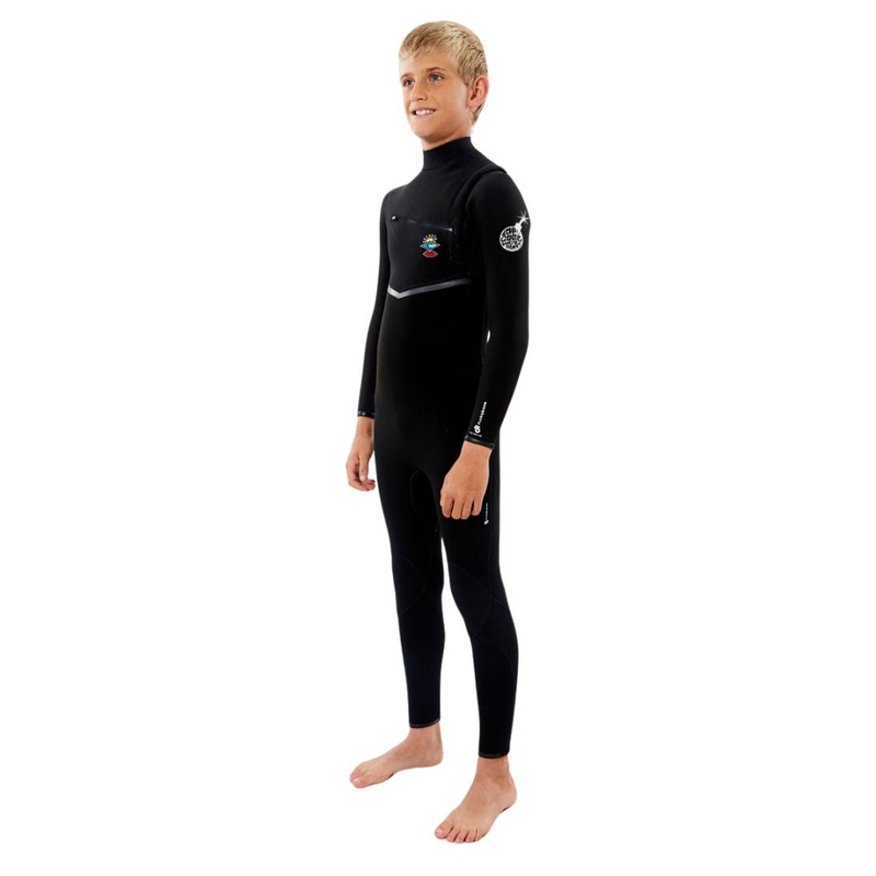 Rip Curl Kids Flashbomb 5/3mm Chest Zip Wetsuit
