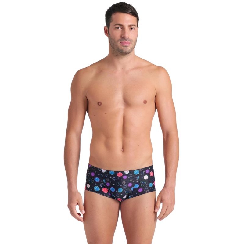 Arena - Contour Men's Low-Waist Short - Black/Multi
