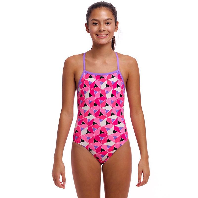Funkita - Ninja Star - Girls Eco Strapped In One Piece