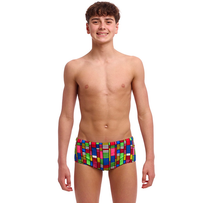 Funky Trunks - The Climb - Boys Eco Sidewinder Trunks