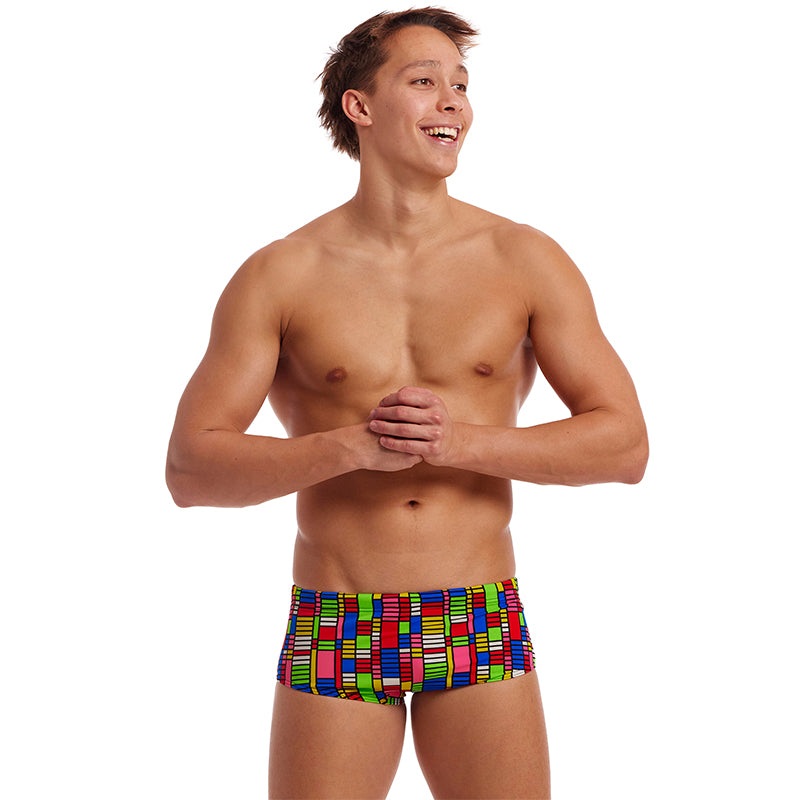 Funky Trunks - The Climb - Mens Eco Sidewinder Trunks