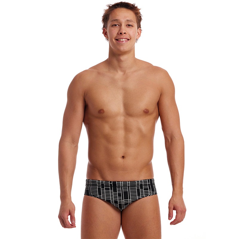 Funky Trunks - Up The Ladder - Mens Eco Classic Briefs