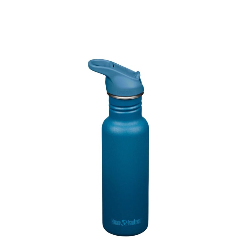 Klean Kanteen Classic Reusable Water Bottle with flip seal sport cap