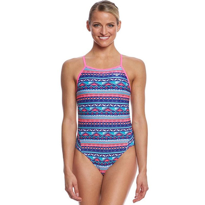 The Finals Funnies - Ditsy Doodles Non-Foil Wingback Swimsuit