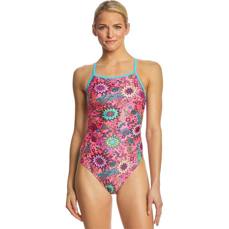 The Finals Funnies - Dynamite Foil Flutterback Swimsuit