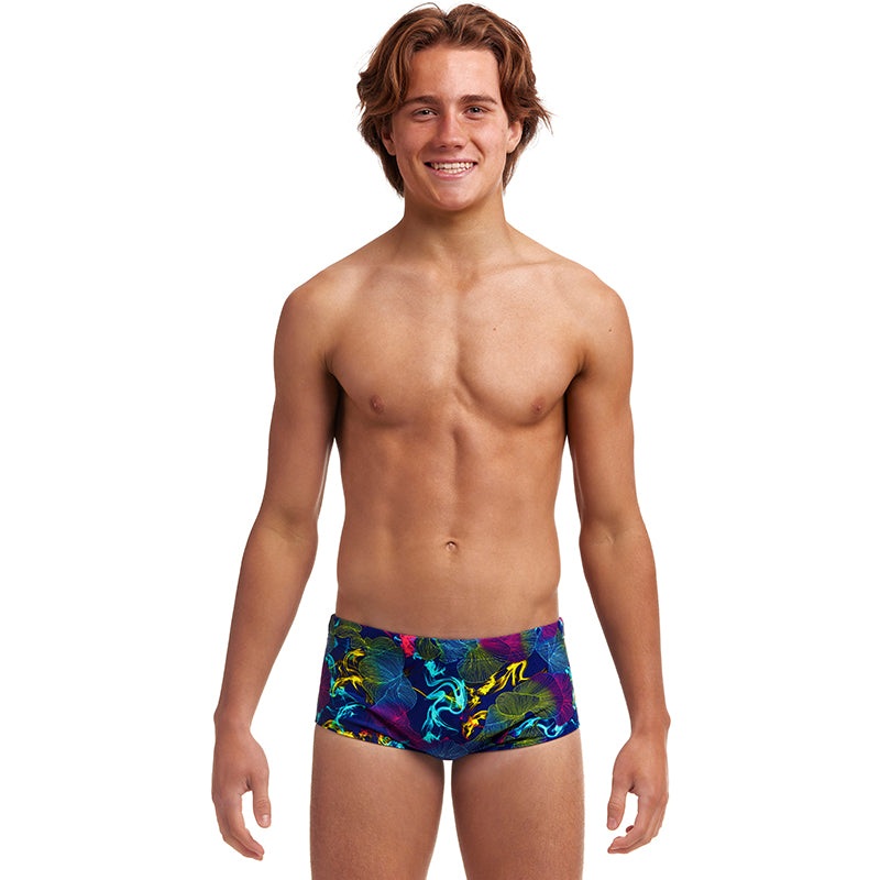 Funky Trunks - Oyster Saucy - Boys Sidewinder Trunks