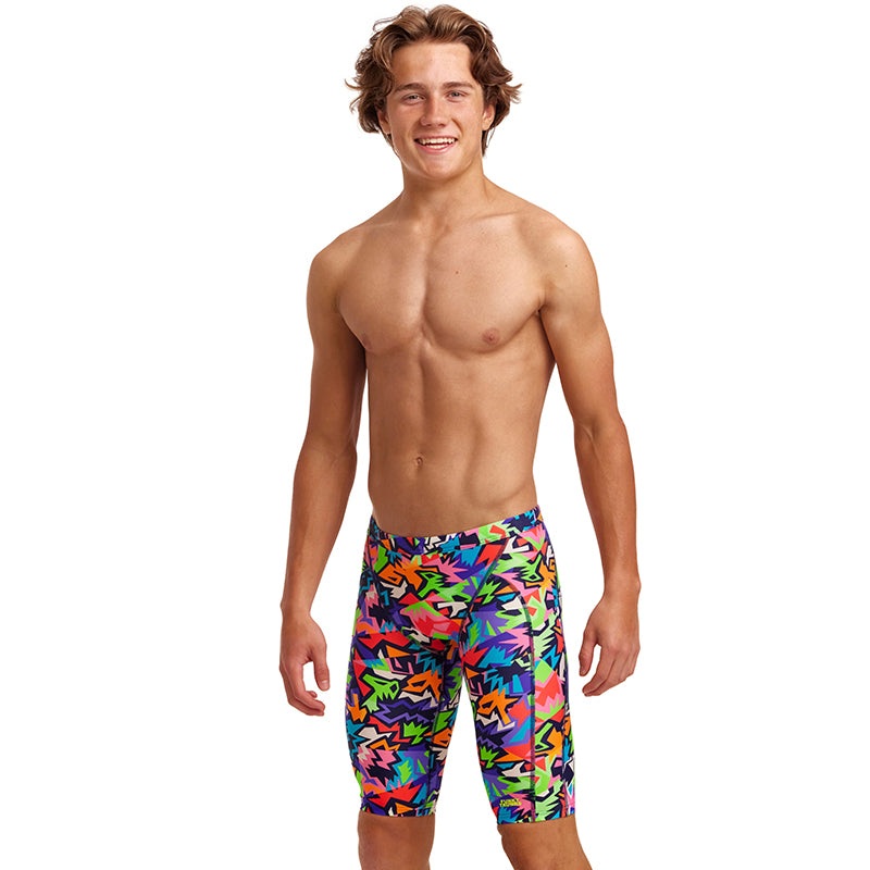 Funky Trunks - Sharp Edges - Boys Training Jammers