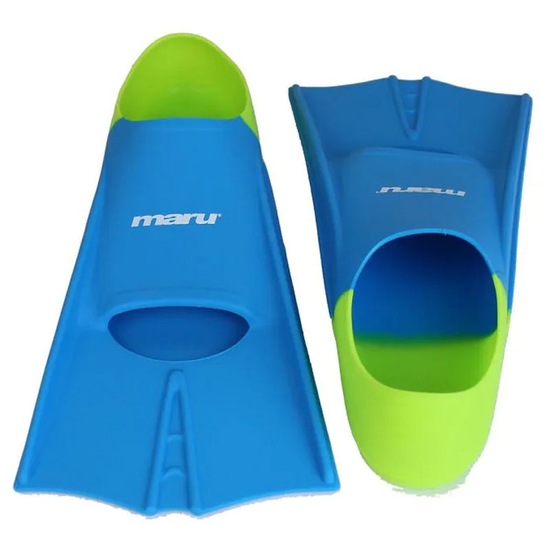 Maru - Short Blade Fins - Blue/Lime