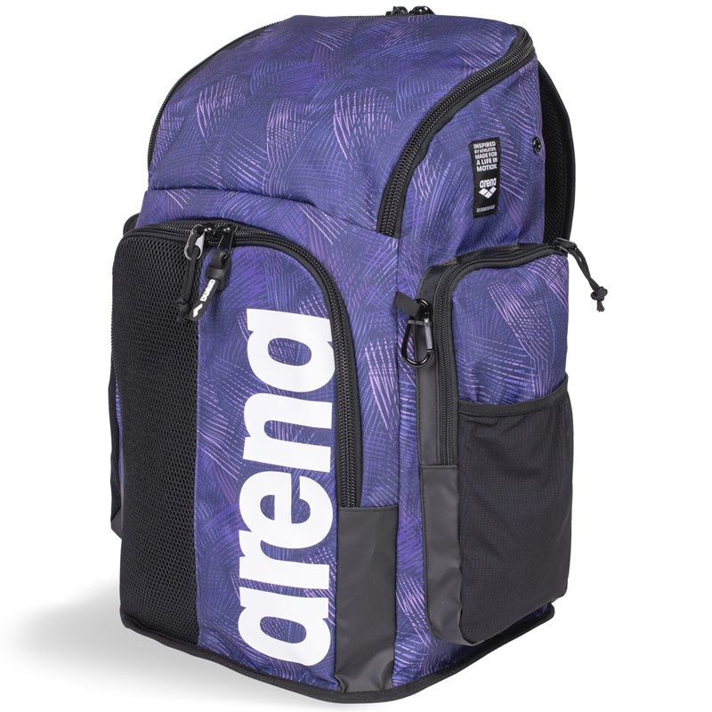 Arena - Spiky III Backpack 45L Allover Print - Team Energy/Plum
