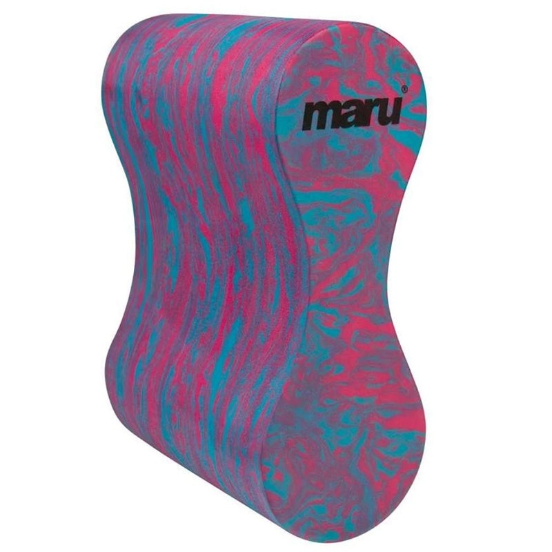 Maru - Swirl Pull Buoy - Blue/Pink