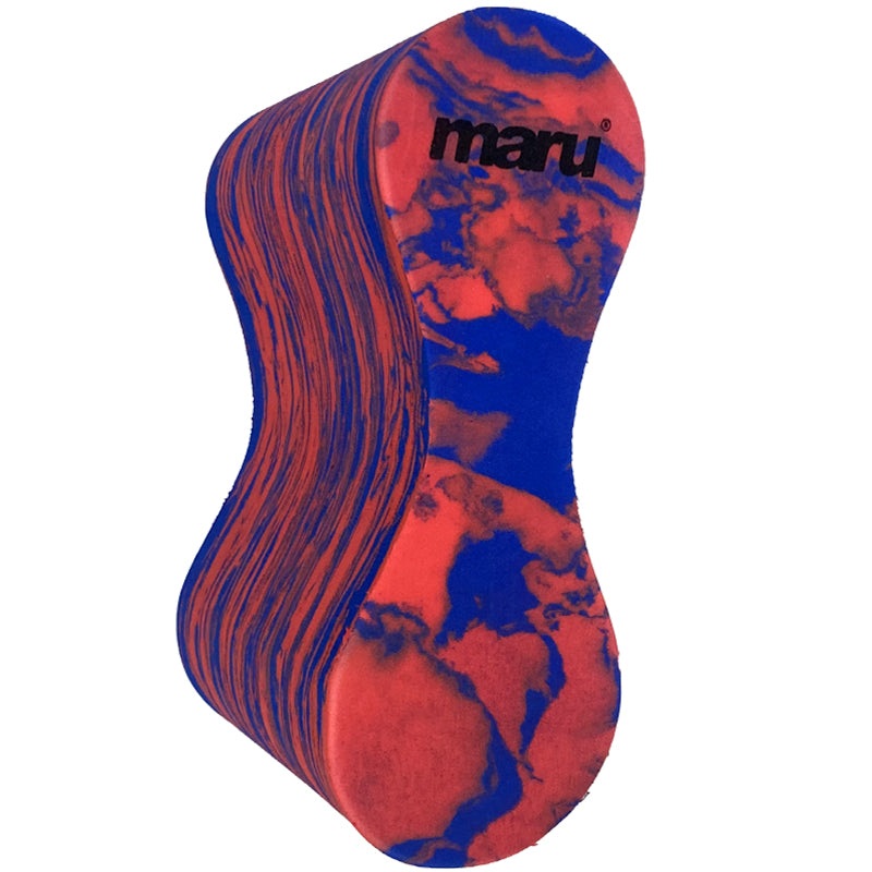 Maru - Swirl Pull Buoy - Red/White/Blue