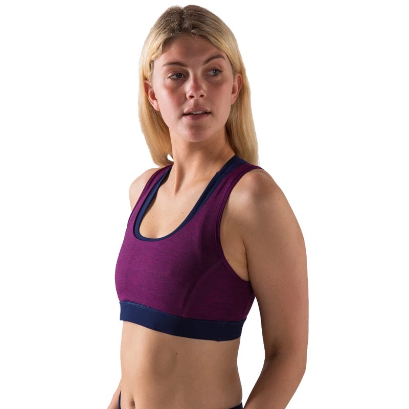 Zone3 - Women's Performance Culture Support Bra - Navy/Berry