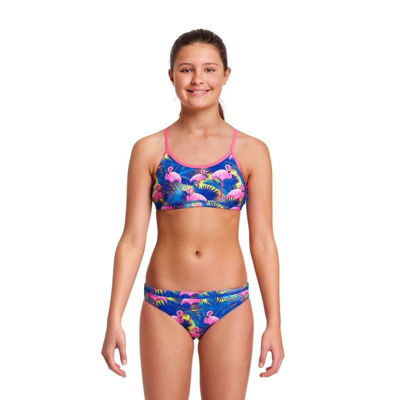 GIRL'S RACERBACK TWO-PIECE MINGO MAGIC FUNKITA