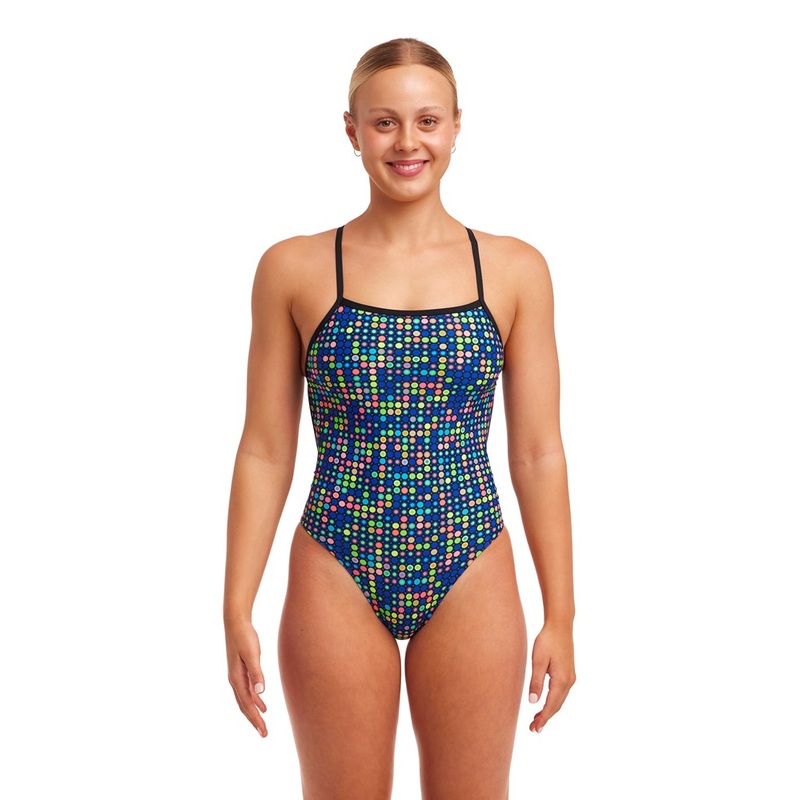 LADIES DIAL A DOT SINGLE STRENGTH ONE PIECE