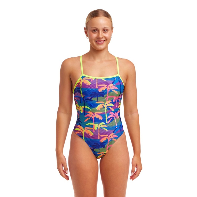 LADIES PALM A LOT SINGLE STRENGTH ONE PIECE