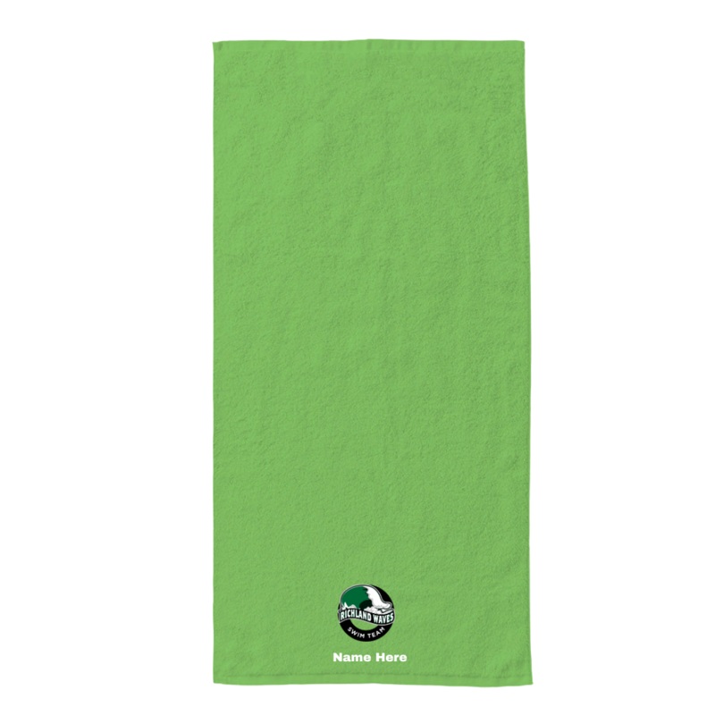 34" x 70" Velour Towel (Customized) - Richland