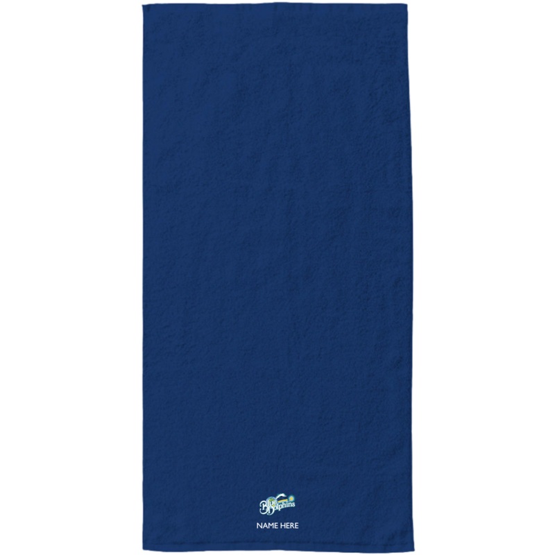 34" x 70" Velour Towel (Customized) - Post Oak