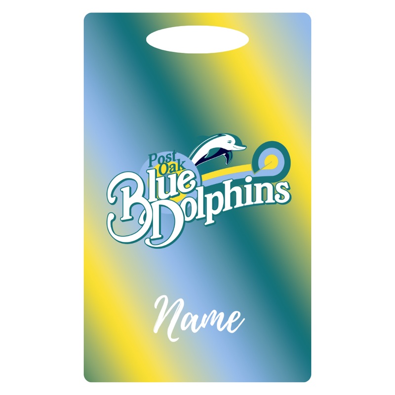 Aluminum Bag Tag (Customized) - Post Oak