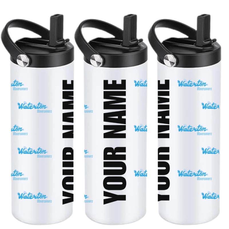 Personalized Insulated Sports Bottle 20oz (Customized) -  Waterton