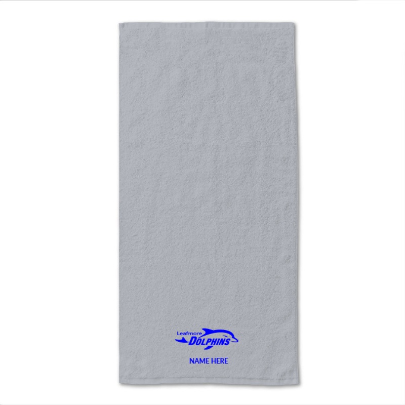 34" x 70" Velour Towel (Customized) - Leafmore
