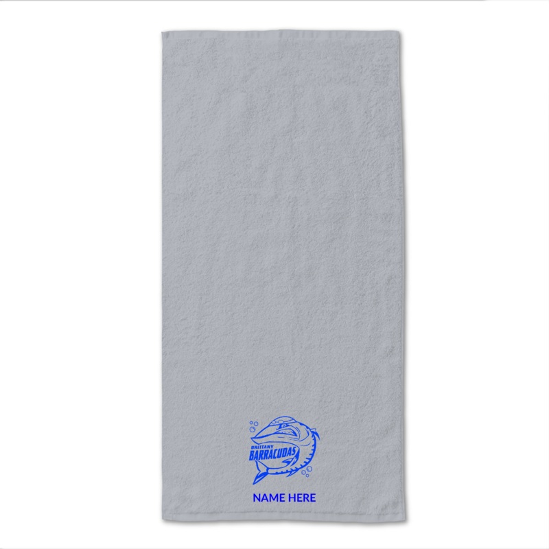 34" x 70" Velour Towel (Customized) - Brittany Club