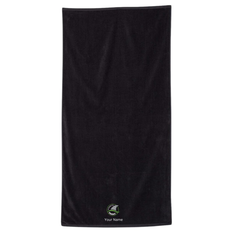 34" x 70" Velour Towel (Customized) - Alpharetta