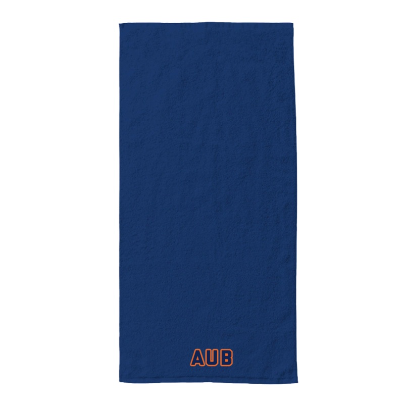 34" x 70" Velour Towel (Customized) - Auburn Aquatics