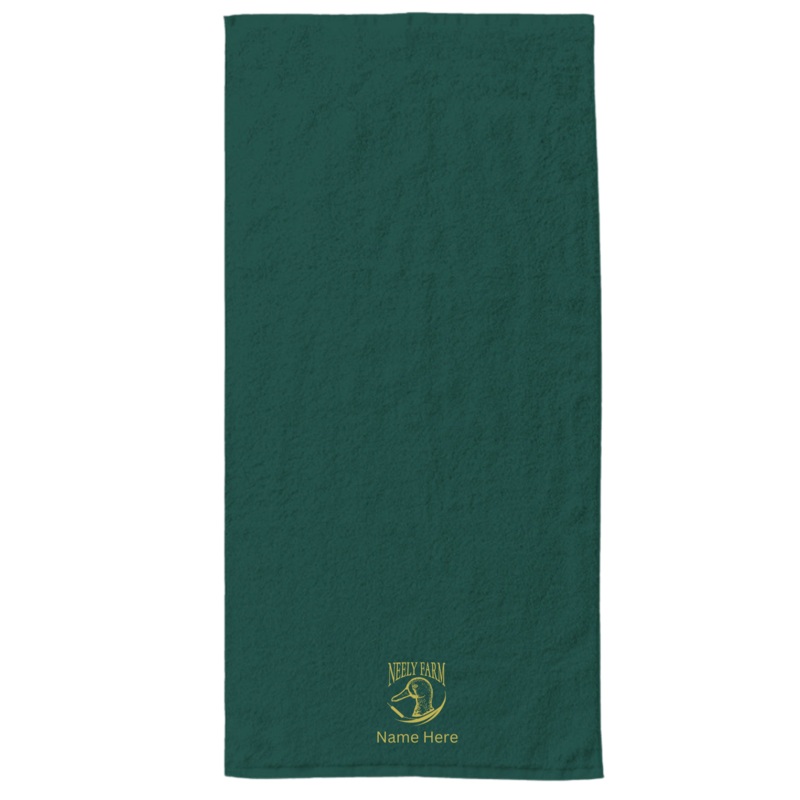 34" x 70" Velour Towel (Customized) - Neely Farm
