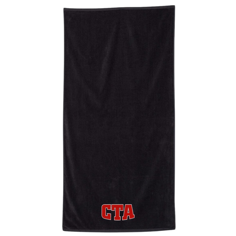 34" x 70" Velour Towel - (Customized) - Crimson Tide Aquatics