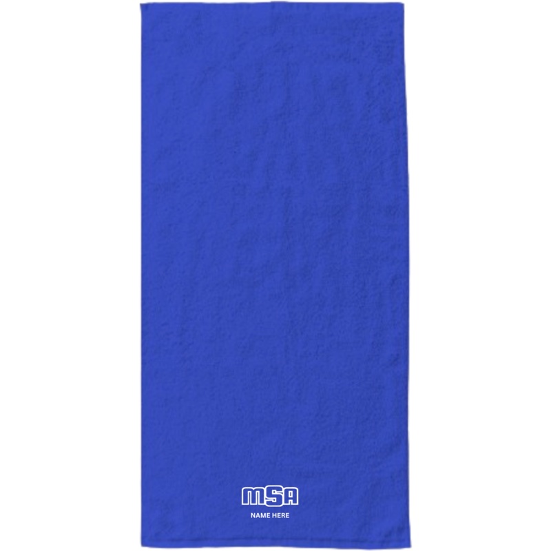34" x 70" Velour Towel (Customized) - MSA