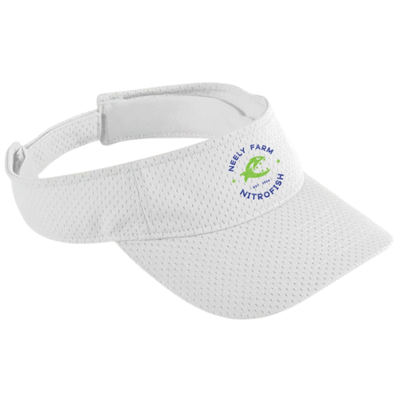 Athletic Mesh Visor (Customized) - Neely Farm Nitro Fish