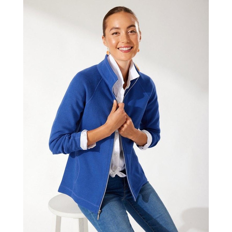 TOMMY BAHAMA NEW ARUBA SWEATSHIRT ZIP