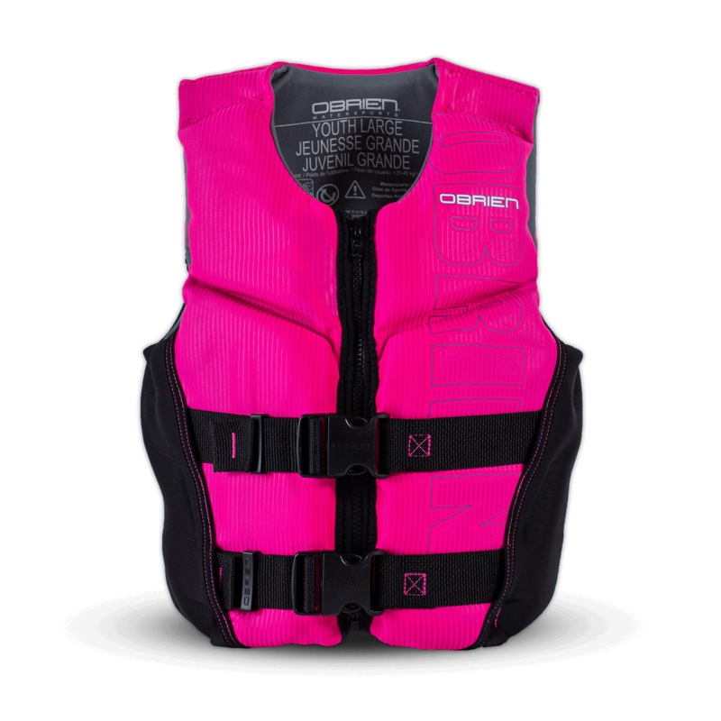 OBRIEN YOUTH LARGE GIRLS FLEX V-BACK NEO