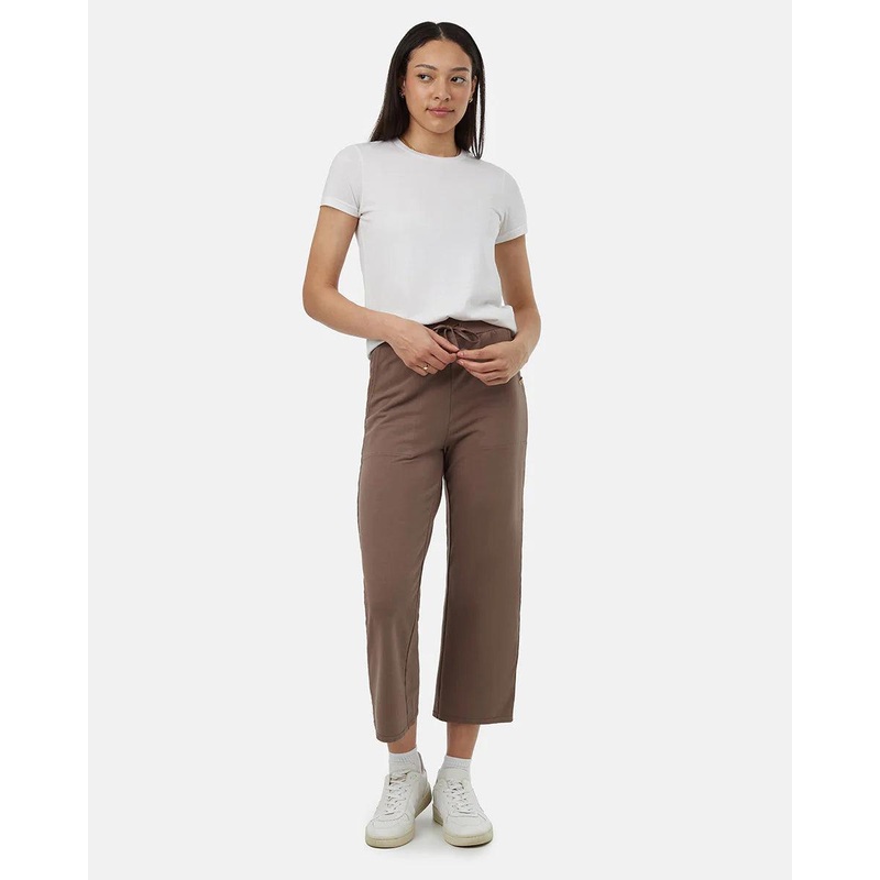 TENTREE FRENCH TERRY CROPPED WIDE