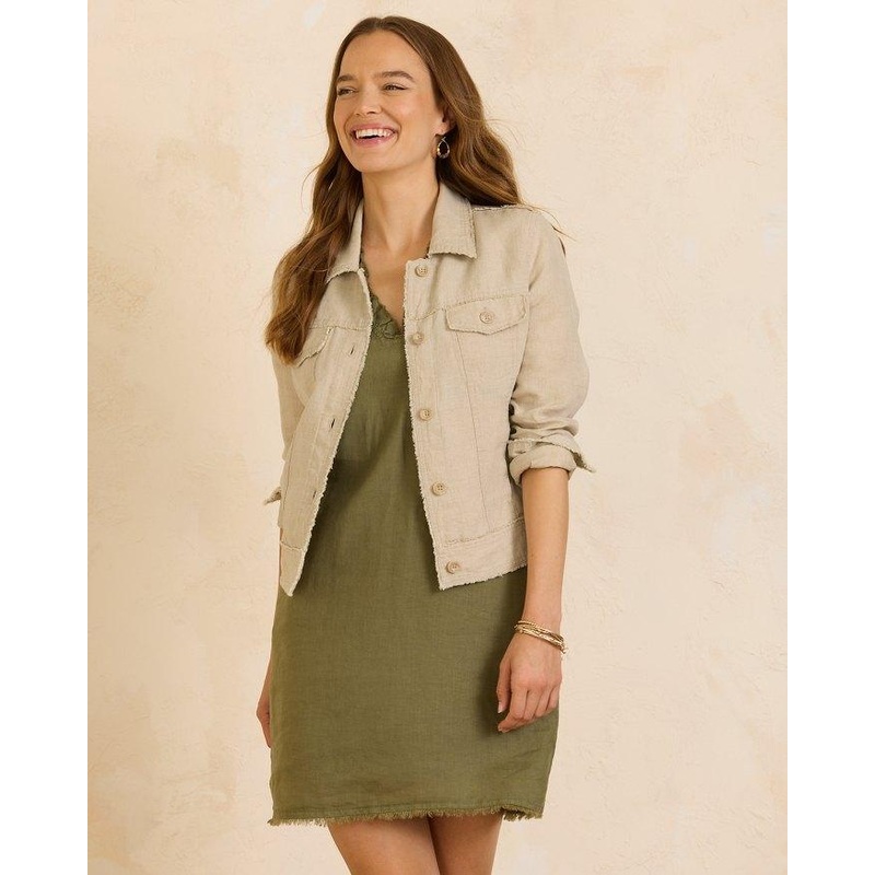 TOMMY BAHAMA TWO PALMS RAW EDGE JACKET
