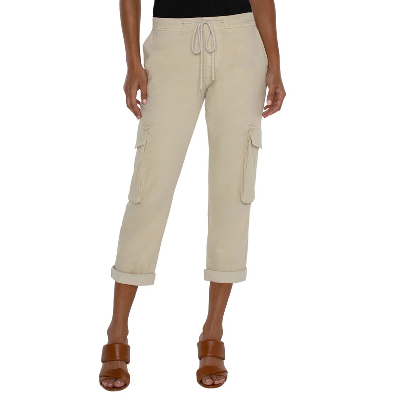 LIVERPOOL RASCAL CARGO PANT W/SIDE POCKET