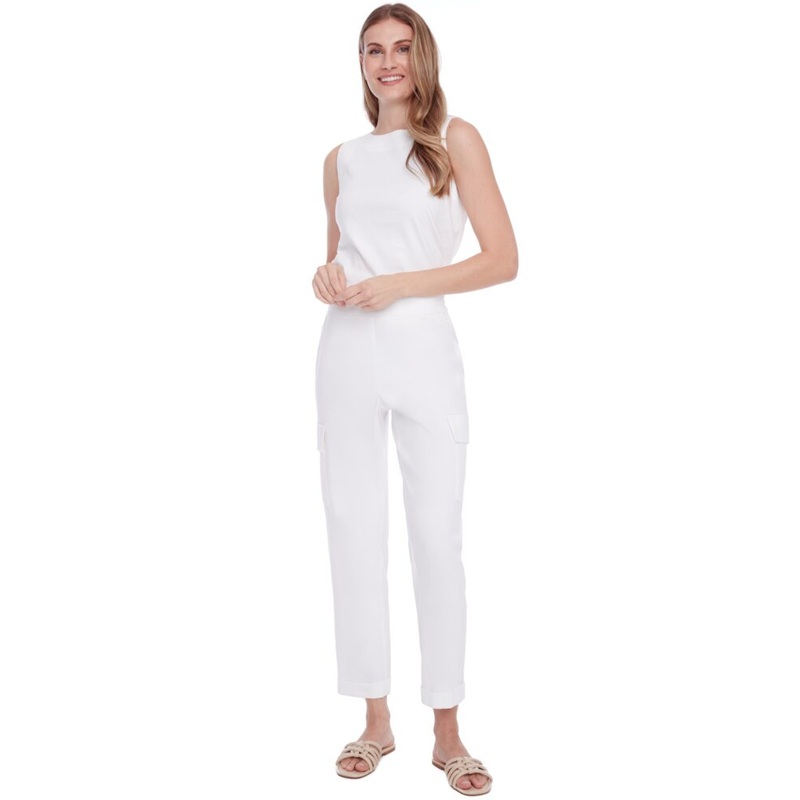TYLER MADISON LINEN CUFF JOGGER 28IN
