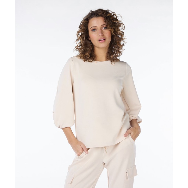ESQUALO SWEATER TWISTED SLEEVE