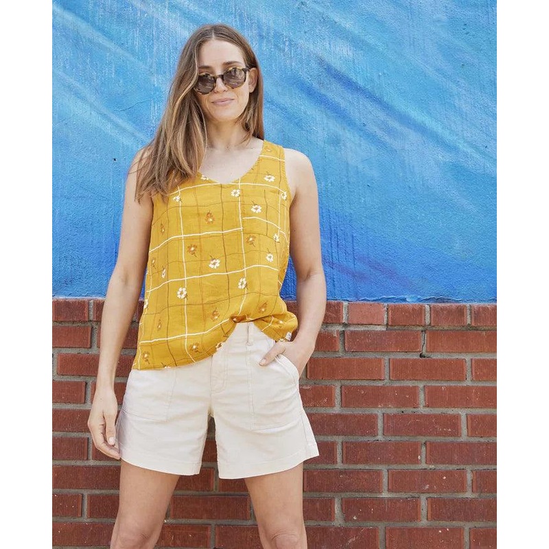 TOAD&CO TAJ HEMP BUTTON  TANK