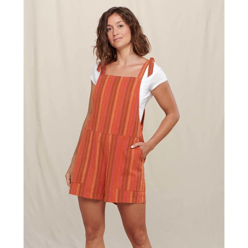 TOAD&CO TAJ HEMP SHORT ROMPER