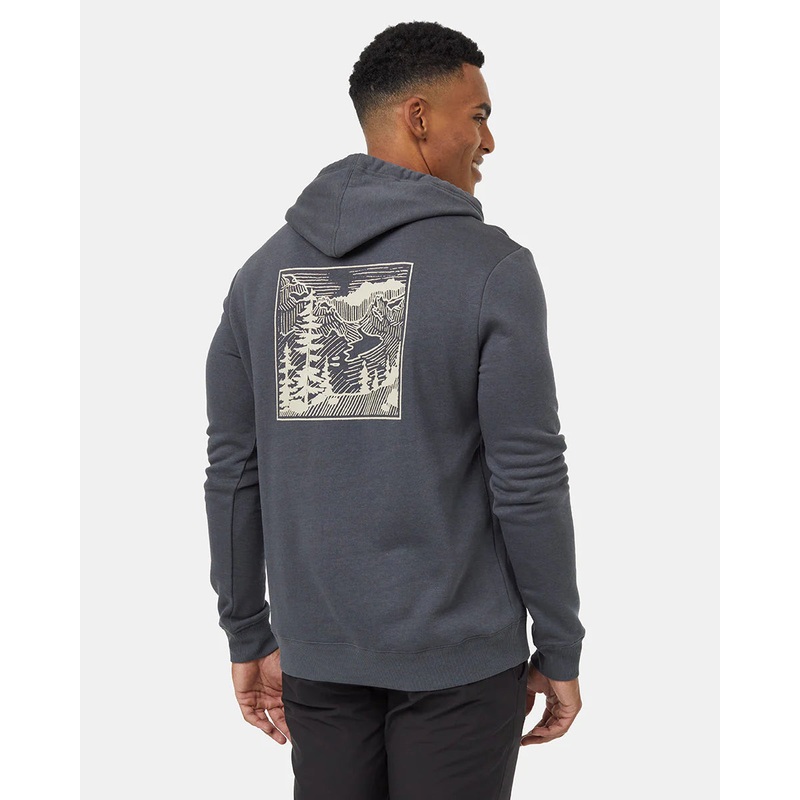 10TREE ETCHED MOUNTAIN HOODIE